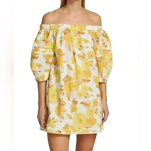 BA&SH
Nabi Floral Off-The-Shoulder Mini Dress New With Tag - Picture 11 of 11